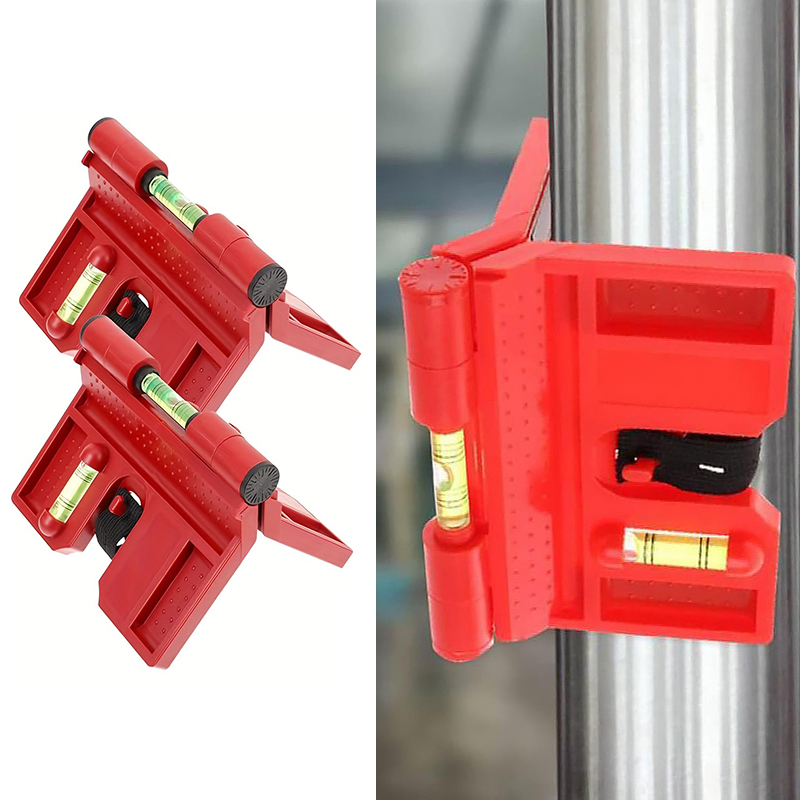 Heavy Equipment Operation - Adjustable Folding Magnetic Column Level with
