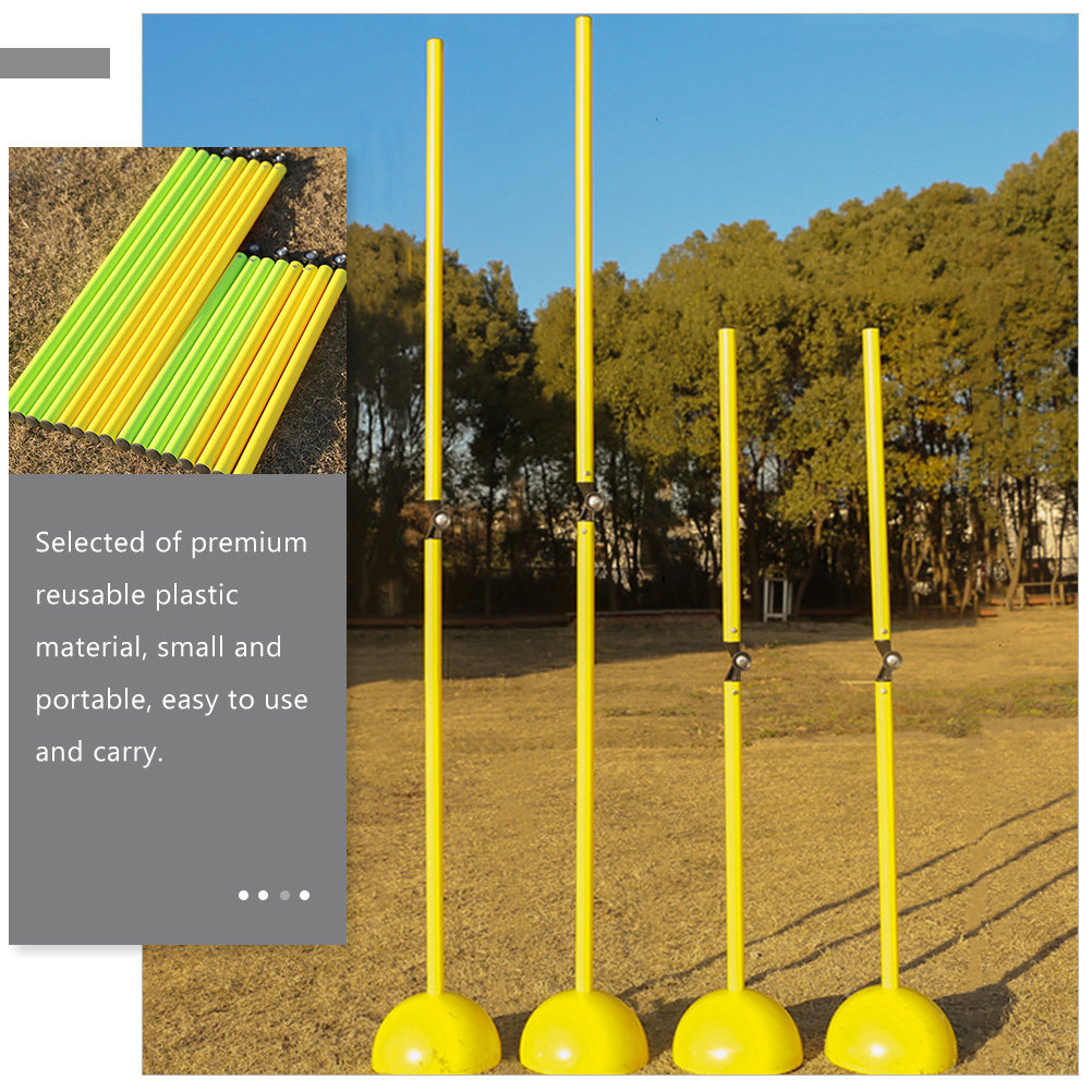 Heavy Equipment Training - 2Pcs Soccer Agility Training Poles Heavy-Duty