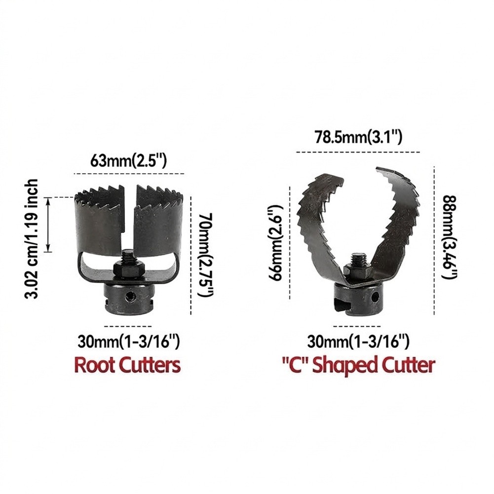 Steel Drain Auger Attachment S - огляд і ціна Auger Drill Attachment