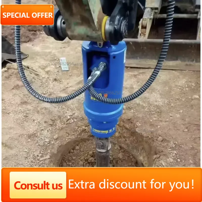 Hydraulic Earth Auger Drill At - огляд і ціна Auger Drill Attachment