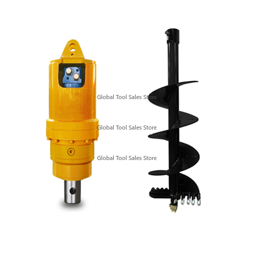 ADH5700W Hydraulic Earth Auger - огляд і ціна Auger Drill Attachment