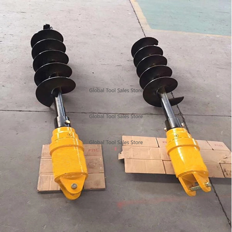 ADH5700W Hydraulic Earth Auger - огляд і ціна Auger Drill Attachment