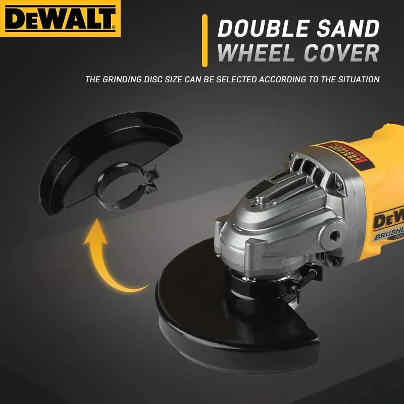 DEWALT DCG414 Brushless Cordle - огляд і ціна Heavy Equipment Grinder