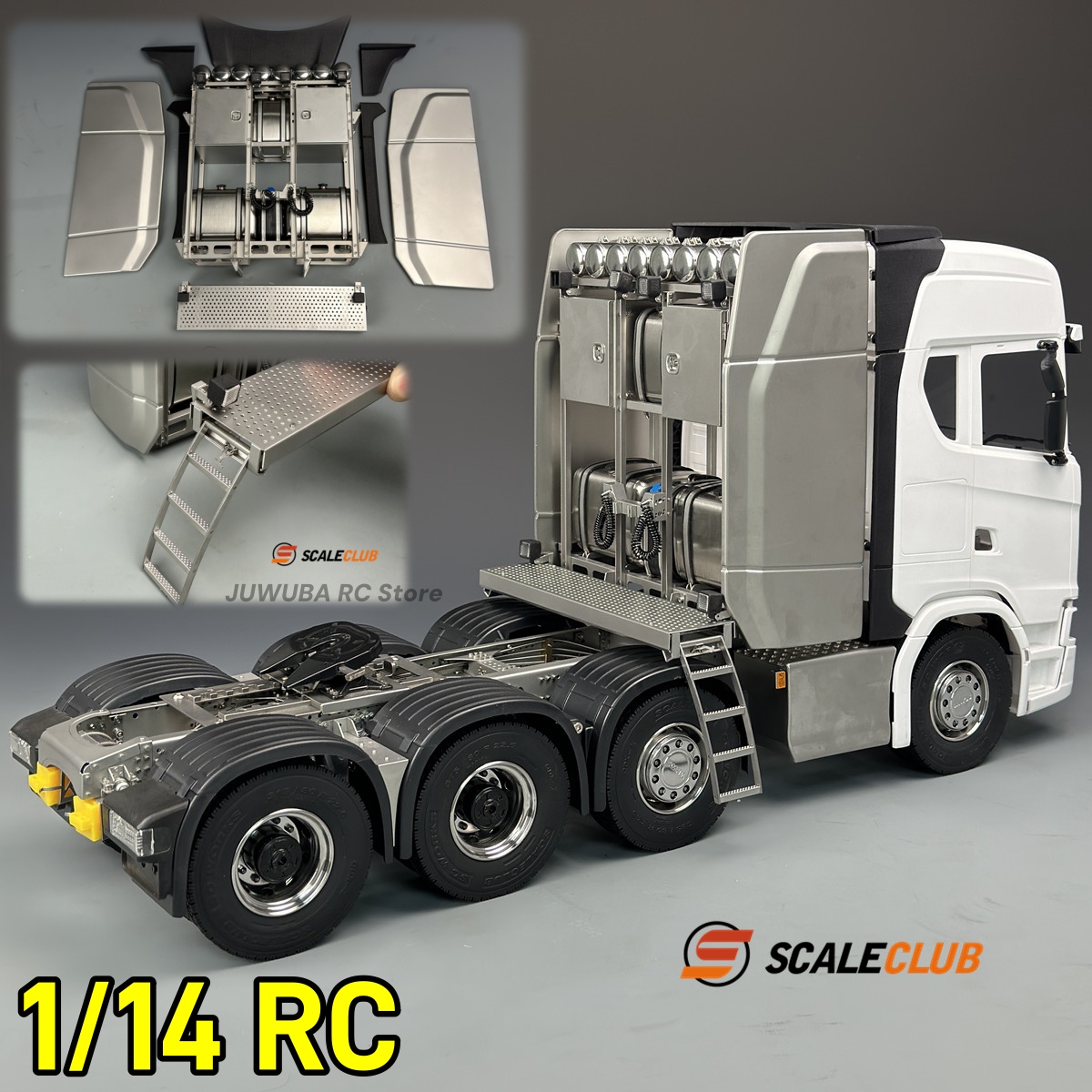 770S 1/14 Truck Cab Equipment  - огляд і ціна Heavy Equipment Haulers