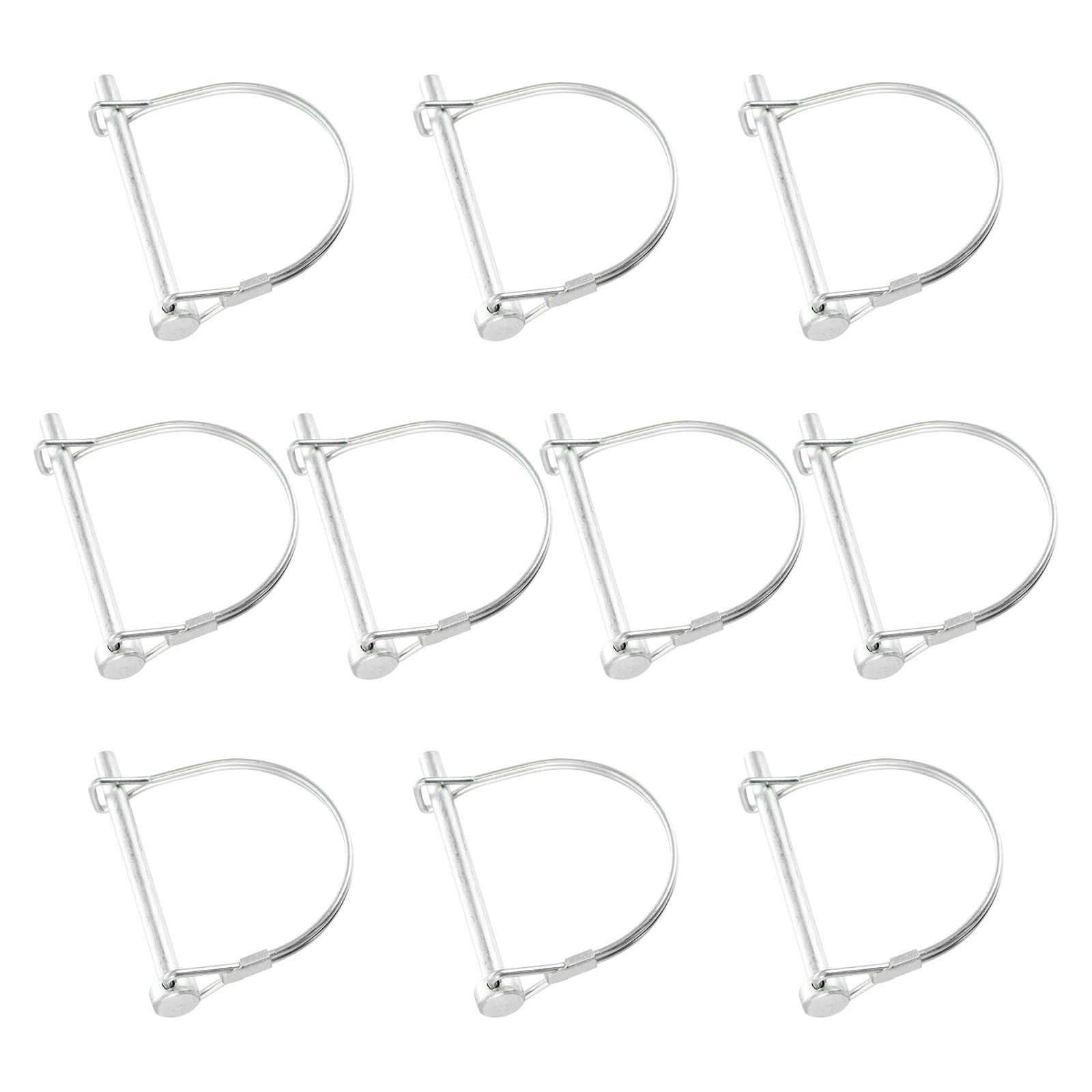 10Pcs Square Locking Pins Heav - огляд і ціна Heavy Equipment Quick Couplers