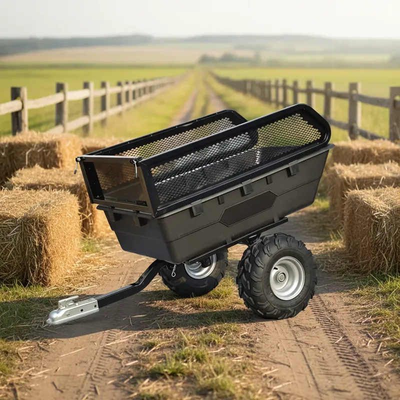 for ATV Quad Bike Dump Cart Ga - огляд і ціна Heavy Equipment Haulers