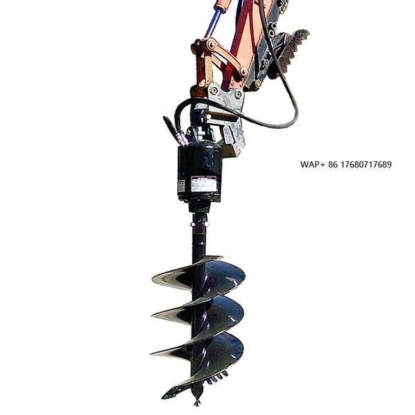 Excavator Attachments Hydrauli - огляд і ціна Auger Drill Attachment