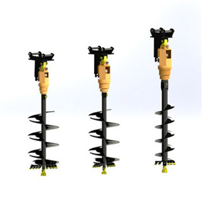 Excavator Attachments Hydrauli - огляд і ціна Auger Drill Attachment
