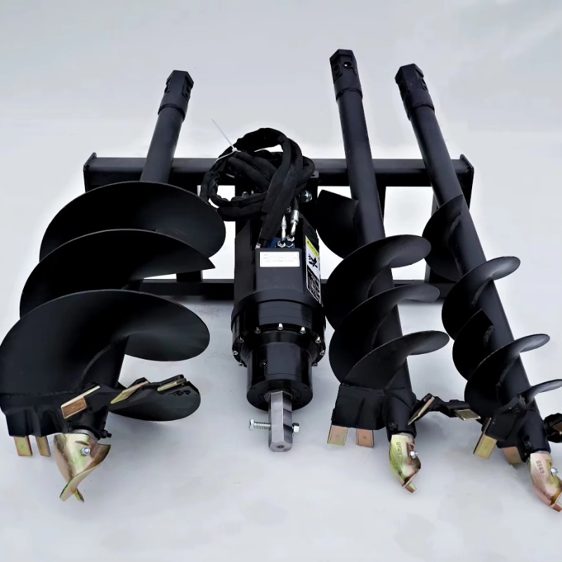 Heavy   Skid Steer Auger Attac - огляд і ціна Auger Drill Attachment