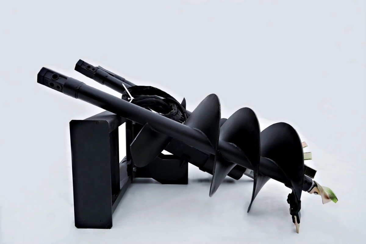 Heavy   Skid Steer Auger Attac - огляд і ціна Auger Drill Attachment