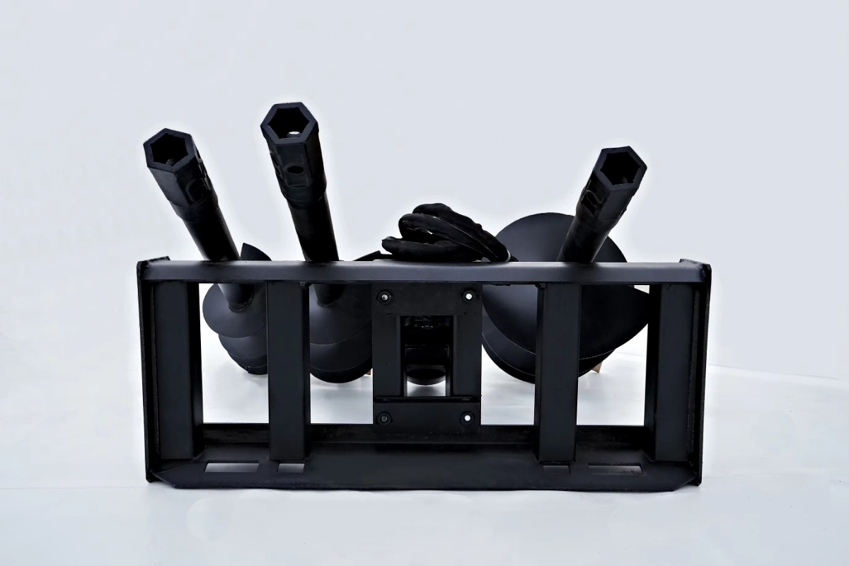 Heavy   Skid Steer Auger Attac - огляд і ціна Auger Drill Attachment