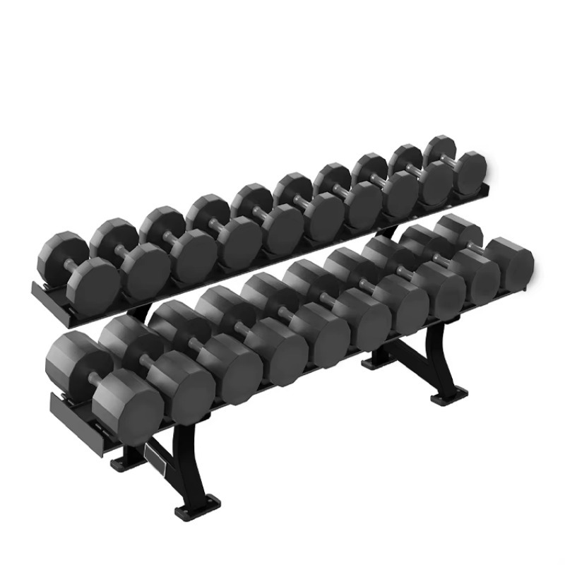 2-Tier 10 Pairs Dumbbell Stora - огляд і ціна Heavy Equipment Training