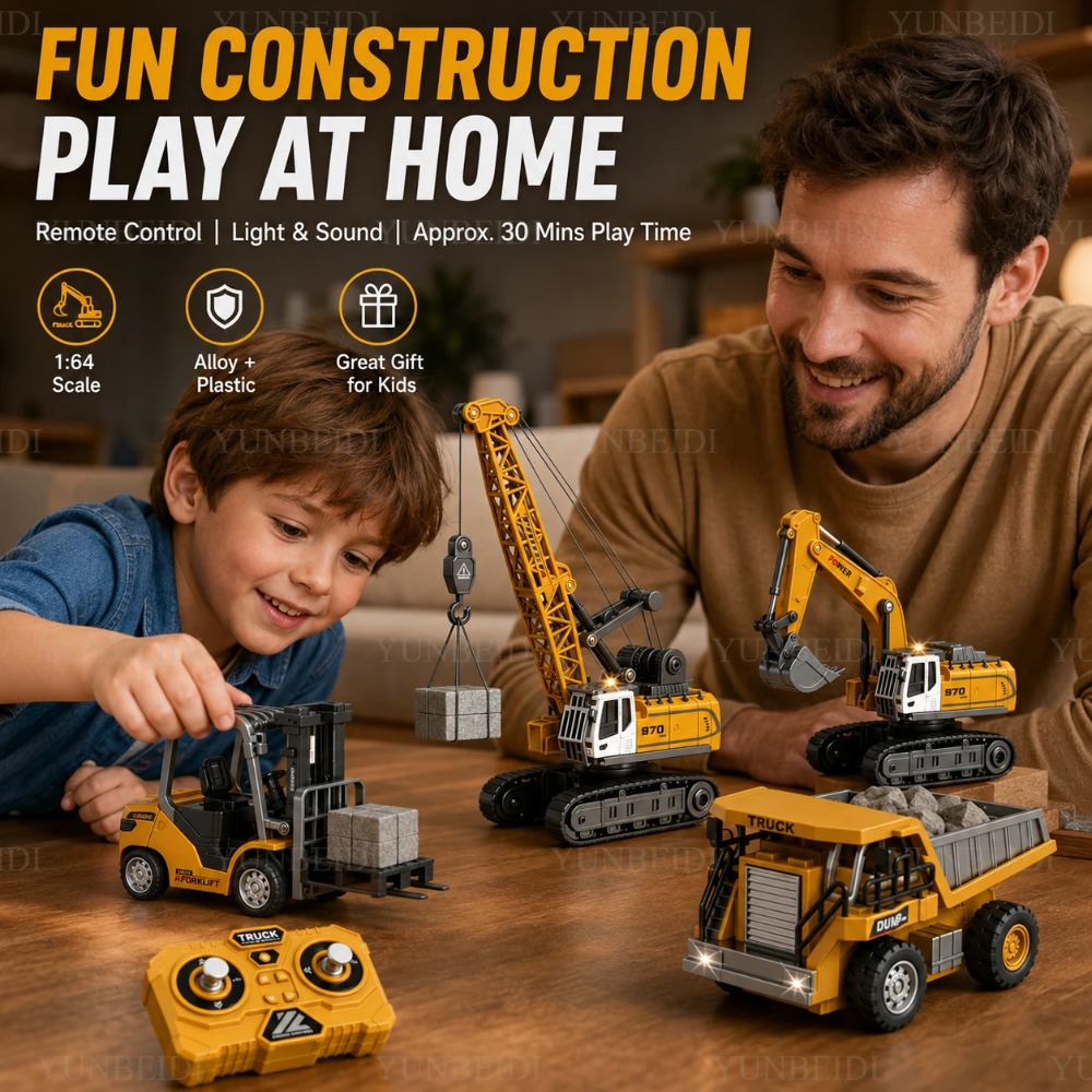 Remote Control Mini Alloy Car  - огляд і ціна Heavy Equipment Operation