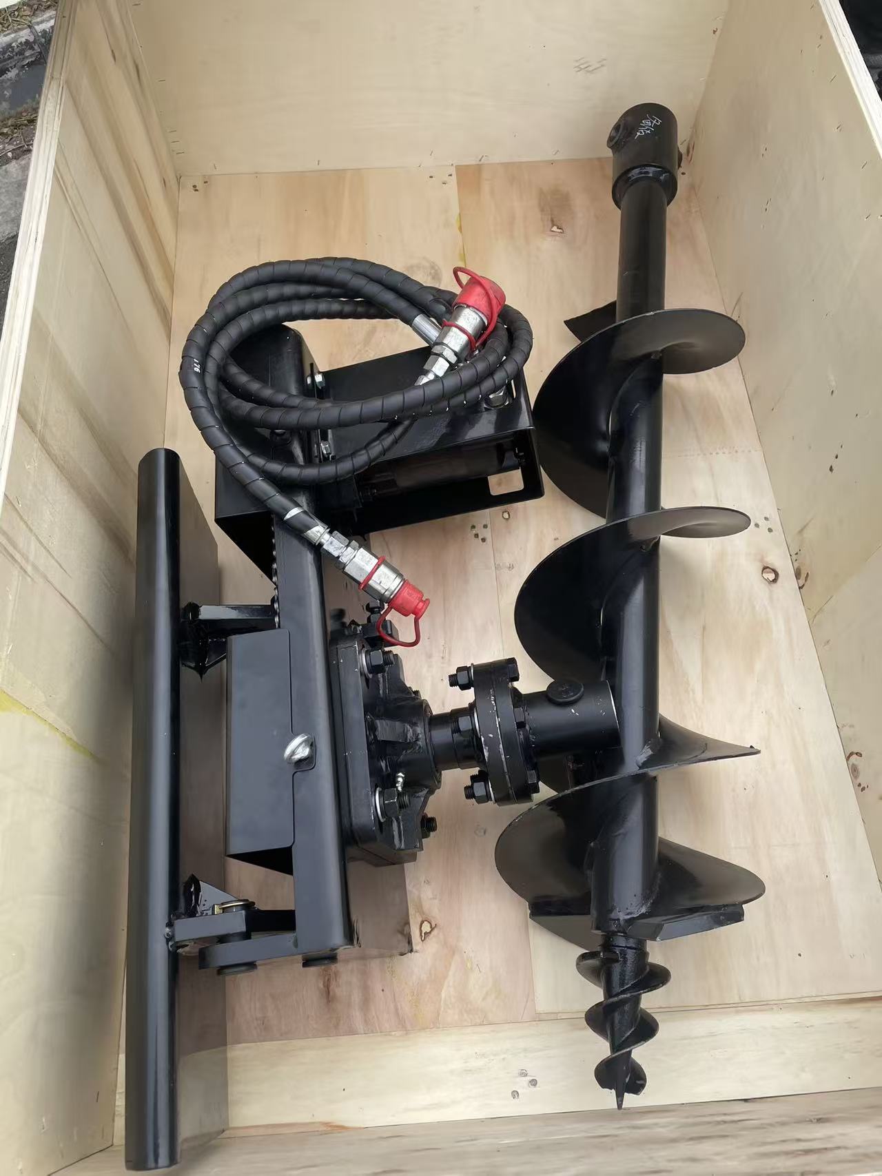 Hydraulic Earth Auger Drill fo - огляд і ціна Auger Drill Attachment